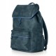 Zaino a sacco Bluegate dim. 33x45x20cm blu INTEMPO