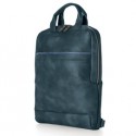 Zaino slim Bluegate dim.28x38x10cm blu INTEMPO