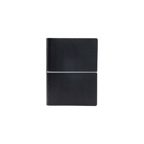Taccuino EVO CIAK f.to 15x21cm fogli bianchi copertina nero INTEMPO