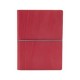Taccuino EVO CIAK f.to 15x21cm fogli a righe copertina rosso corallo INTEMPO