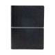 Taccuino EVO CIAK f.to 15x21cm fogli a righe copertina nero INTEMPO
