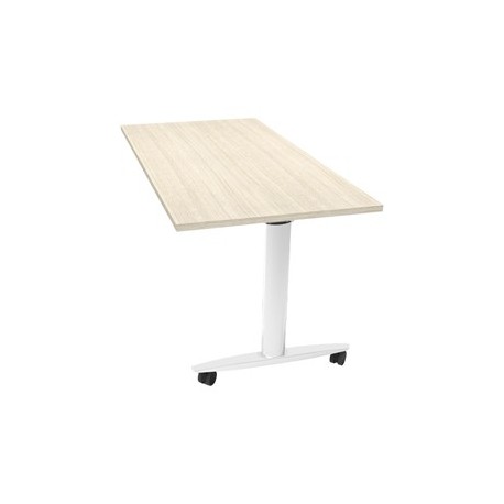 Tavolo multifunzione c/ruote 120x80xH73,7cm Rovere - Taxi