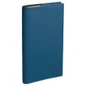Agenda Planing Planital c/spirale 8,8x17cm Soho blu acciaio 2024 Quo Vadis