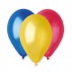 Busta 16 palloncini Ø26cm metal assortiti Big Party