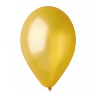 Busta 16 palloncini Ø26cm metal oro Big Party