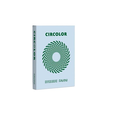 Carta Circolor A4 80gr 500fg Hibscus H1 (celeste) FAVINI