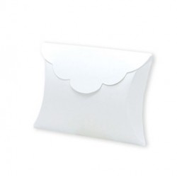 25 scatoline portaconfetti 10x8x3cm Bianco Big Party