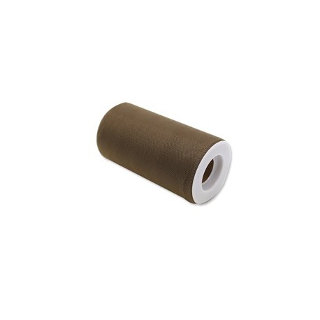 Tulle in rotolo 12,5cmx25mt oro opaco Big Party