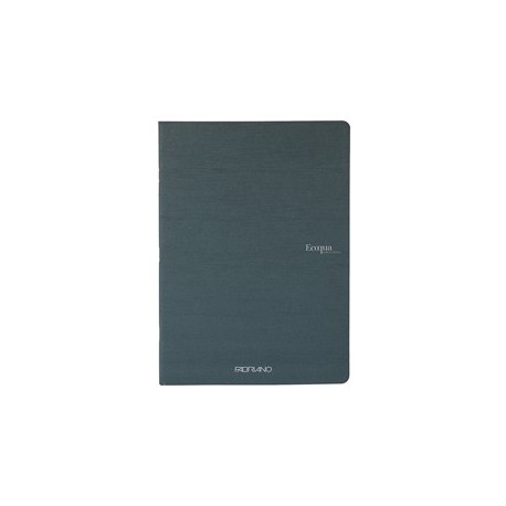 Maxiquaderno A4 38fg+2 90gr 1rigo EcoQua original PM antracite Fabriano