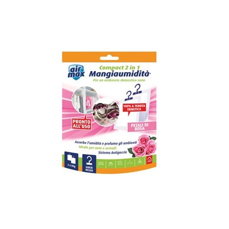 Air Max 2 mangiaumiditA' appendibile Compact 2 in 1 Petali di Rosa 50gr