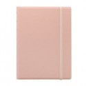 Notebook f.to A5 a righe 56 pag. pesca similpelle Filofax