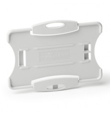 10 portabadge Eco per 1 tessera 57x87mm grigio Durable