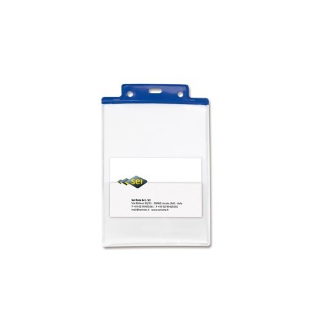 50 Portanome PVC A6 Pass 6ST blu Sei Rota