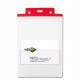 50 Portanome PVC A6 Pass 6ST rosso Sei Rota
