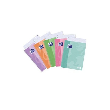 Maxiquad. Spiralato A4+ 4mm120fg 90g colori ass. PastelOn OXFORD