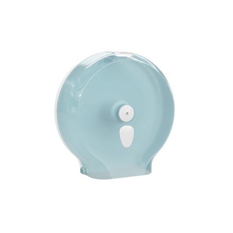 Dispenser carta igienica Maxi Jumbo bianco azzurro Replast