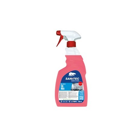 Detergente sgrassante per superfici S6 INOX 750ml Sanitec