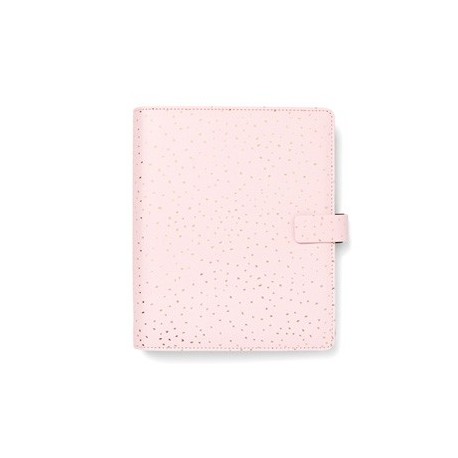 Organiser f.to A5 233x217x46mm c/cinturino Confetti rosa Filofax