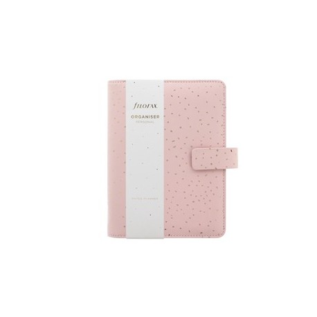 Organiser f.to Personal 187x153x40mm c/cinturino Confetti rosa Filofax