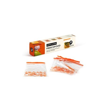 Conf.20 buste per alimenti Medium 24x27,5cm FrescoFood Perfetto