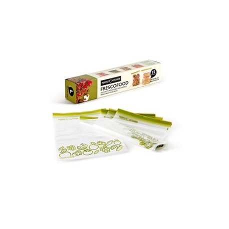 Conf.15 buste per alimenti Large 25,5x33cm FrescoFood Perfetto