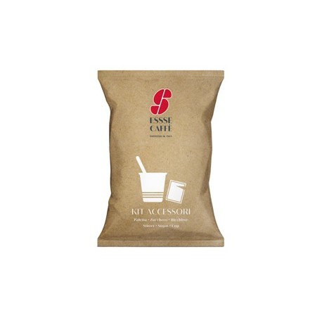 Serving Kit 50 bicchierini +50 bustine zucchero +50 palettine EssseCaffE'