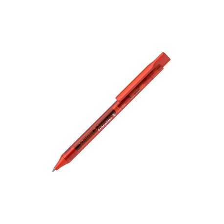 Penna gel a scatto Fave punta 0.7mm rosso Schneider
