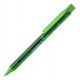 Penna gel a scatto Fave punta 0.7mm verde Schneider
