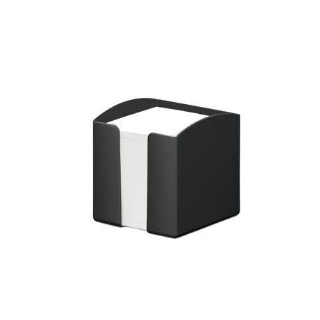 Portamemo ECO Nero 100x105x100mm Durable