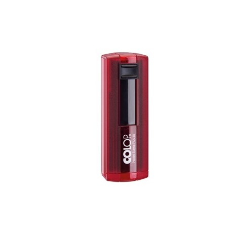 Timbro Pocket Stamp Plus 40 23 x 59 mm - 6 righe autoinch.rosso rubino Colop