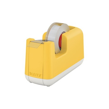 Dispenser per nastro adesivo giallo Cosy Leitz