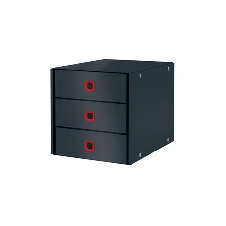 Cassettiera 3 cassetti ClickStore grigio Cosy Leitz