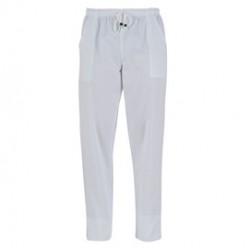 Pantaloni Pitagora in cotone Tg. M bianco