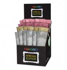 Bustina Glam Camu 21x6cm colori assortiti Lebez