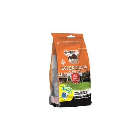 Busta rodenticida da 150gr pasta blu Protemax