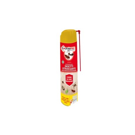 Insetticida Spray con cannuccia per insetti striscianti 500ml Protemax