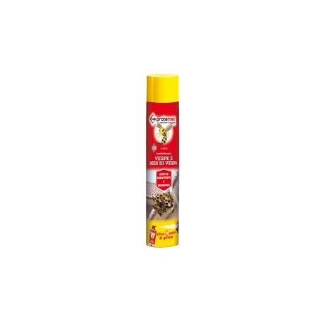 Insetticida spray vespe e nidi di vespa 750ml Protemax