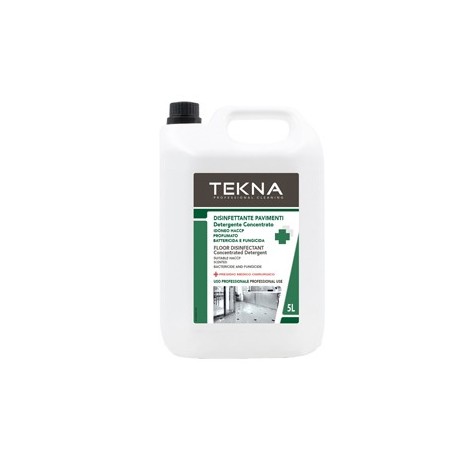 Disinfettante detergente pavimenti concentrato profumato 5lt Tekna