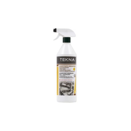 Disinfettante sgrassatore superconcentrato senza profumo 1lt Tekna