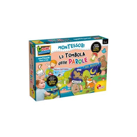 La tombola delle parole Montessori Maxi Lisciani
