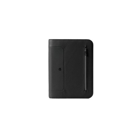 Portablocco A4 Gate Trended ecopelle dim. 28x35cm nero InTempo