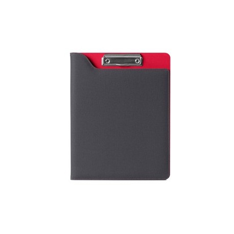 Portablocco Meet c/molla dim. 31x25x1,5cm rosso InTempo