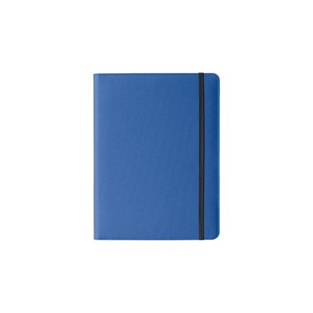 Portablocco Meet c/elastico dim. 31x25x1,4cm blu InTempo