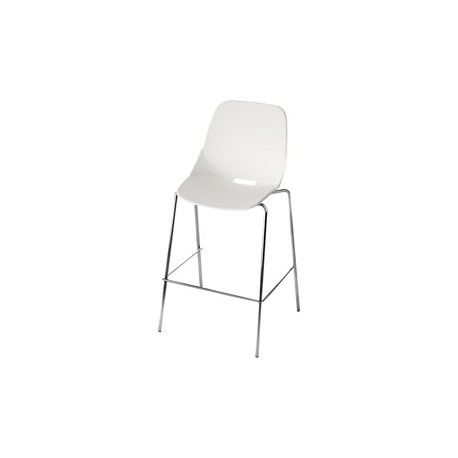Seduta attesa Quick QKS bianco senza braccioli