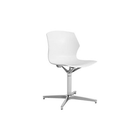 Seduta home/office No Frill NFG bianco senza braccioli