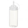 Squeeze bottle trasparente per salse 500ml Leone