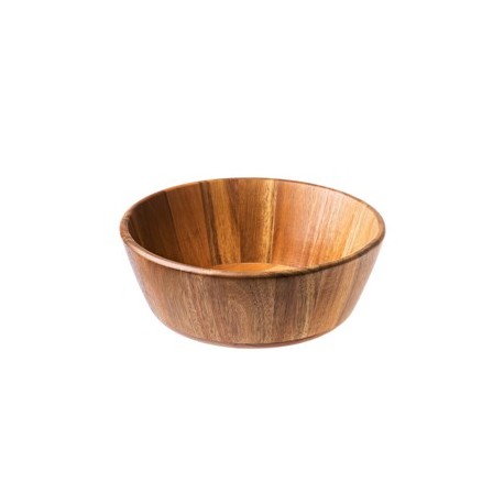 Insalatiera in legno di acacia Ø25x9cm Leone