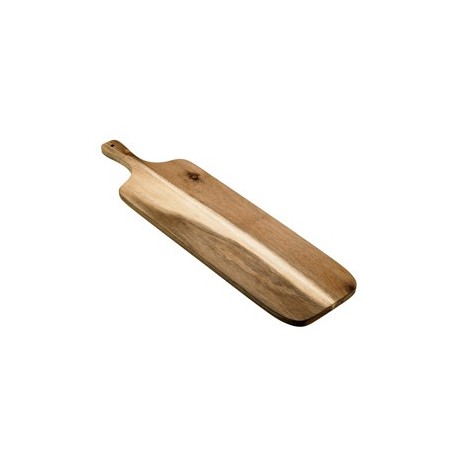 Tagliere con manico in acacia 75x20x1,6cm Leone