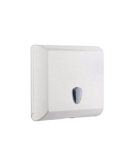Dispenser carta asciugamani piegati a V e Z 500 fogli bianco Woodplastic