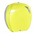 Dispenser carta igienica Mini Jumbo Skin rotolo Ø 24cm giallo fluo